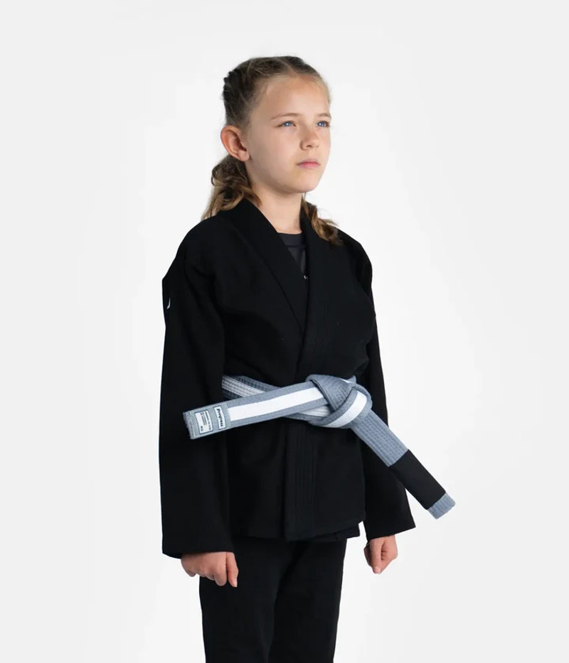 Progress Kids academy Kimono -black